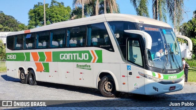 Empresa Gontijo de Transportes 21610 na cidade de Juiz de Fora, Minas Gerais, Brasil, por Juan Pablo. Número da foto: #11800619.