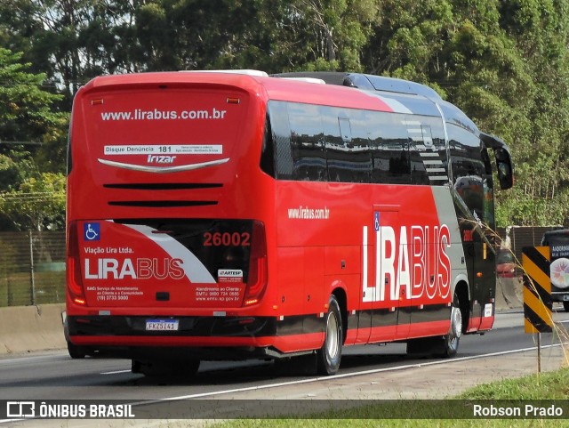 Lirabus 26002 na cidade de São José dos Campos, São Paulo, Brasil, por Robson Prado. ID da foto: 11802314.