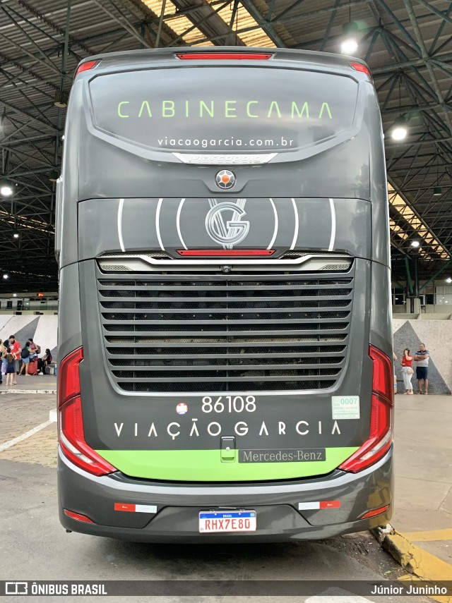 Viação Garcia 86108 na cidade de Bauru, São Paulo, Brasil, por Júnior Juninho. Número da foto: #11801144.