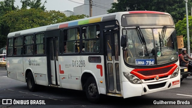 Transportes Barra D13298 na cidade de Rio de Janeiro, Rio de Janeiro, Brasil, por Guilherme Breda. ID da foto: 11803715.