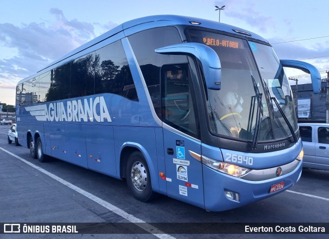 Viação Águia Branca 26940 na cidade de Cariacica, Espírito Santo, Brasil, por Everton Costa Goltara. Número da foto: #11804864.
