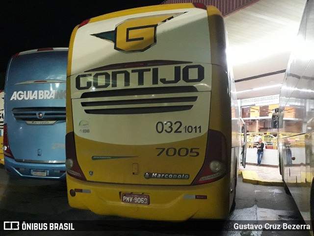 Empresa Gontijo de Transportes 7005 na cidade de João Monlevade, Minas Gerais, Brasil, por Gustavo Cruz Bezerra. Número da foto: #11804514.