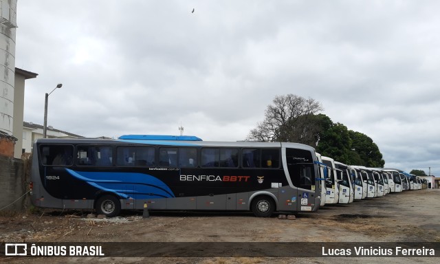 BBTT - Benfica Barueri Transporte e Turismo 1824 na cidade de Sorocaba, São Paulo, Brasil, por Lucas Vinicius Ferreira. Número da foto: #11804412.