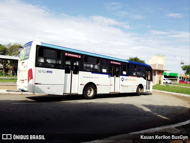 Rápido Araguaia 50752 na cidade de Aparecida de Goiânia, Goiás, Brasil, por Kauan Kerllon BusGyn. ID da foto: 11804519.