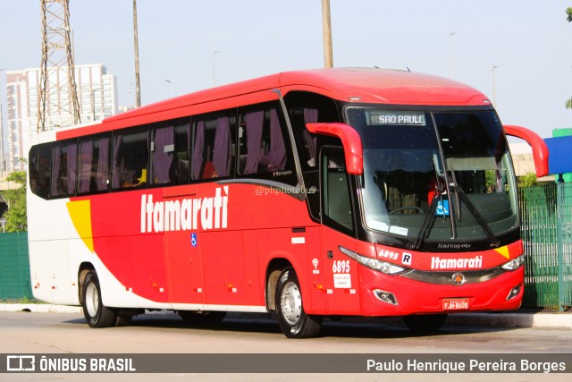 Expresso Itamarati 6895 na cidade de São Paulo, São Paulo, Brasil, por Paulo Henrique Pereira Borges. Número da foto: #11804911.