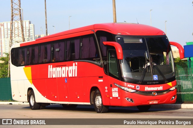 Expresso Itamarati 6898 na cidade de São Paulo, São Paulo, Brasil, por Paulo Henrique Pereira Borges. ID da foto: 11804930.