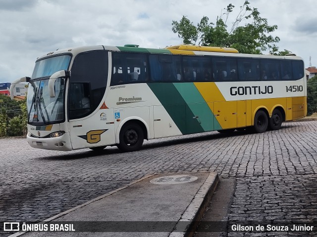 Empresa Gontijo de Transportes 14510 na cidade de Americana, São Paulo, Brasil, por Gilson de Souza Junior. ID da foto: 11804506.