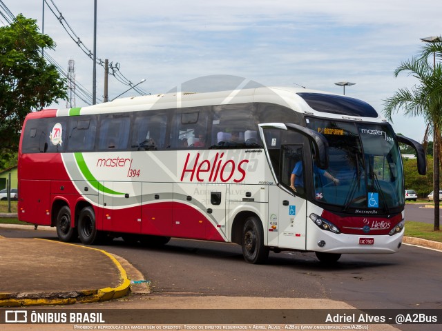 Helios Coletivos e Cargas 394 na cidade de Campo Grande, Mato Grosso do Sul, Brasil, por Adriel Alves - @A2Bus. Número da foto: #11804213.