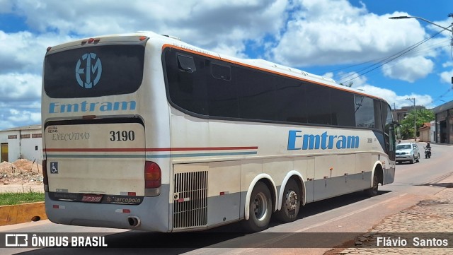 Emtram 3190 na cidade de Barra da Estiva, Bahia, Brasil, por Flávio  Santos. Número da foto: #11804152.