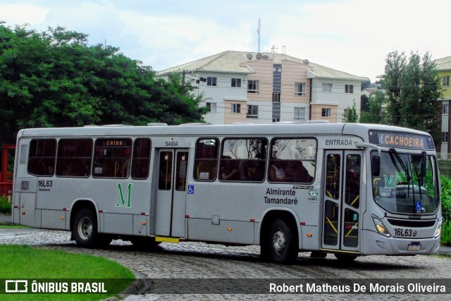 Viação Tamandaré 16L63 na cidade de Curitiba, Paraná, Brasil, por Robert Matheus De Morais Oliveira. ID da foto: 11803037.