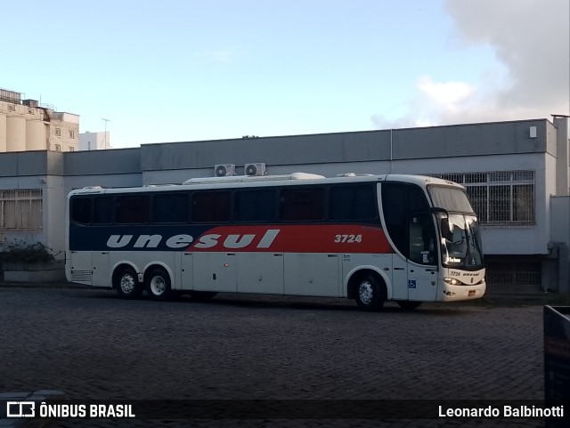Unesul de Transportes 3724 na cidade de Caxias do Sul, Rio Grande do Sul, Brasil, por Leonardo Balbinotti. Número da foto: #11805416.