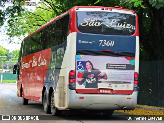 Expresso São Luiz 7360 na cidade de São Paulo, São Paulo, Brasil, por Guilherme Estevan. Número da foto: #11806090.