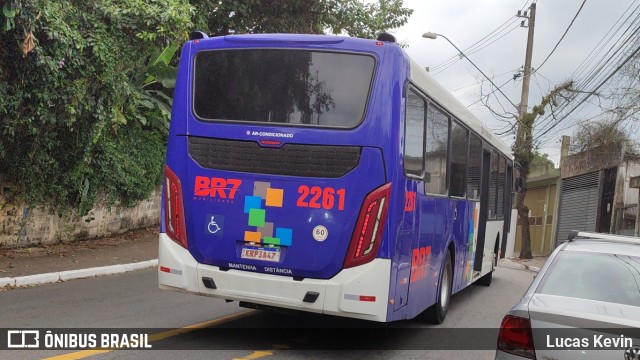 BR7 Mobilidade 2261 na cidade de São Bernardo do Campo, São Paulo, Brasil, por Lucas Kevin. Número da foto: #11804465.