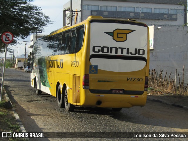 Empresa Gontijo de Transportes 14730 na cidade de Caruaru, Pernambuco, Brasil, por Lenilson da Silva Pessoa. ID da foto: 11805822.