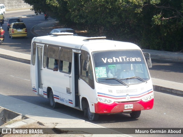 VehlTrans UAR969 na cidade de Cartagena de Indias, Bolívar, Colômbia, por Mauro Germán Aboud. ID da foto: 11804774.