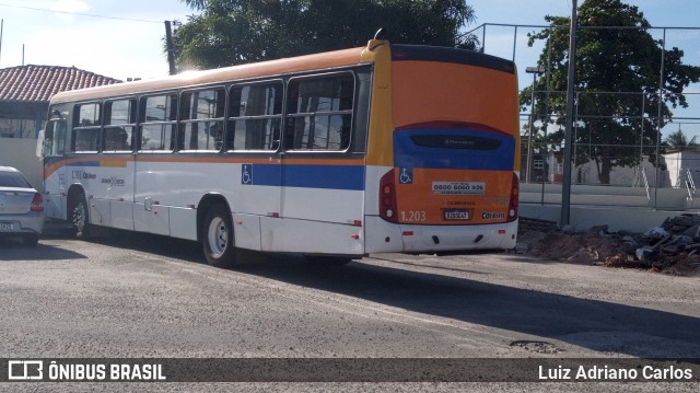 Cidade Alta Transportes 1.203 na cidade de Paulista, Pernambuco, Brasil, por Luiz Adriano Carlos. ID da foto: 11805030.