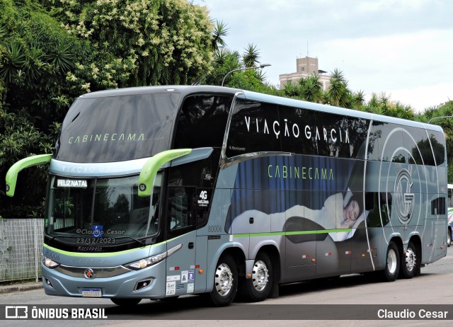 Viação Garcia 86006 na cidade de Curitiba, Paraná, Brasil, por Claudio Cesar. ID da foto: 11802939.