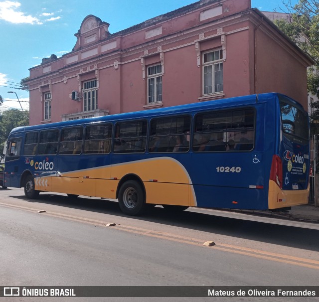 Viação Leopoldense 10240 na cidade de São Leopoldo, Rio Grande do Sul, Brasil, por Mateus de Oliveira Fernandes. Número da foto: #11806494.