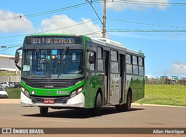 VB Transportes e Turismo 3304 na cidade de Paulínia, São Paulo, Brasil, por Allan Henrique. ID da foto: 11806918.