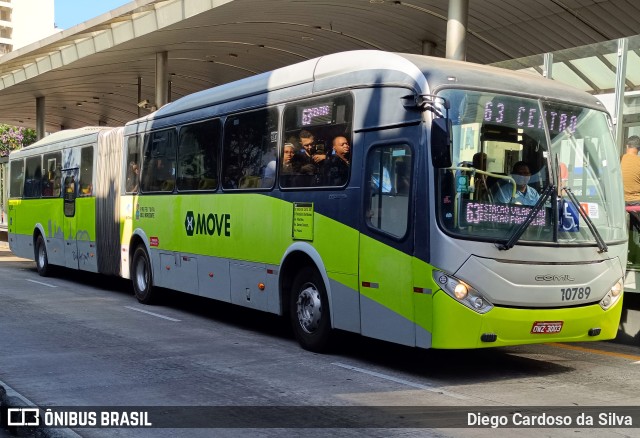 Milênio Transportes 10789 na cidade de Belo Horizonte, Minas Gerais, Brasil, por Diego Cardoso da Silva. ID da foto: 11807476.