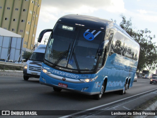 Auto Viação Progresso 6218 na cidade de Caruaru, Pernambuco, Brasil, por Lenilson da Silva Pessoa. Número da foto: #11808874.