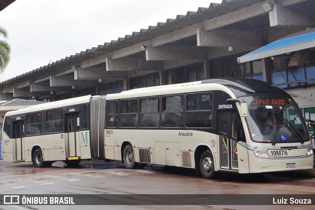 Araucária Transportes Coletivos 19M76 na cidade de Araucária, Paraná, Brasil, por Luiz Souza. Número da foto: #11808636.