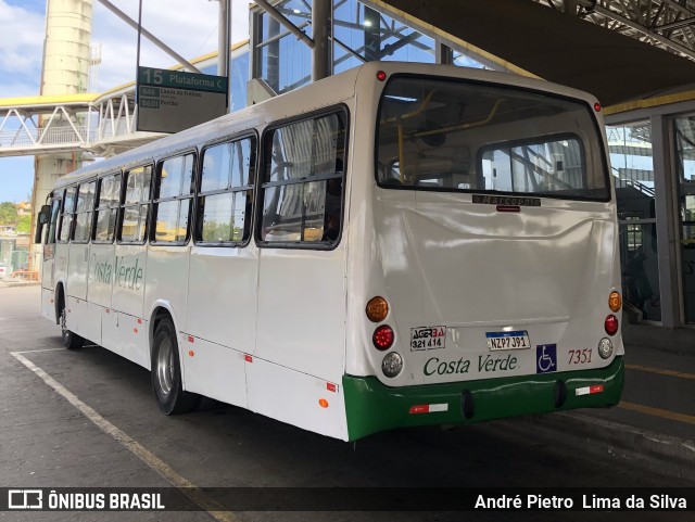 Empresa de Transportes Costa Verde 7351 na cidade de Salvador, Bahia, Brasil, por André Pietro  Lima da Silva. ID da foto: 11806758.