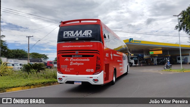 Primar Navegações e Turismo 4015 na cidade de Fernandópolis, São Paulo, Brasil, por João Vitor Pereira. Número da foto: #11806610.