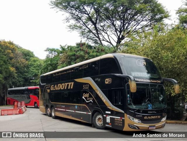 Auto Viação Gadotti 5122 na cidade de São Paulo, São Paulo, Brasil, por Andre Santos de Moraes. Número da foto: #11806565.