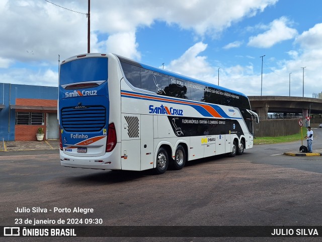 VUSC - Viação União Santa Cruz 4800 na cidade de Porto Alegre, Rio Grande do Sul, Brasil, por JULIO SILVA. ID da foto: 11807241.