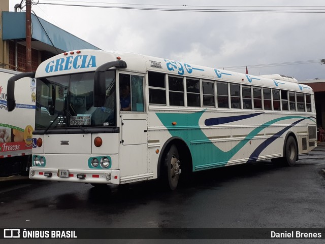 Autotransportes Santa Gertrudis Grecia AB 8190 na cidade de Grecia, Grecia, Alajuela, Costa Rica, por Daniel Brenes. ID da foto: 11806746.