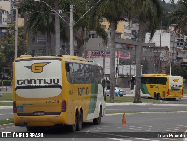 Empresa Gontijo de Transportes 17025 na cidade de Vitória, Espírito Santo, Brasil, por Luan Peixoto. ID da foto: 11809140.