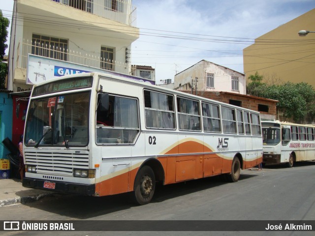 MS Transportes 02 na cidade de Vitória da Conquista, Bahia, Brasil, por José Alkmim. ID da foto: 11807618.