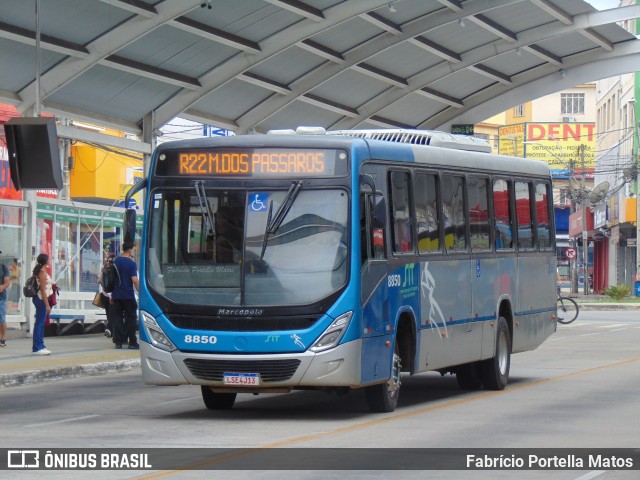 ATT - Atlântico Transportes e Turismo - Vitória da Conquista 8850 na cidade de Vitória da Conquista, Bahia, Brasil, por Fabrício Portella Matos. Número da foto: #11807507.