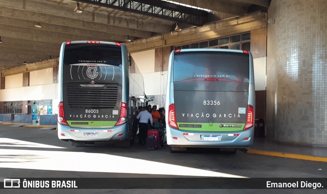 Viação Garcia 83356 na cidade de Apucarana, Paraná, Brasil, por Emanoel Diego.. Número da foto: #11807840.