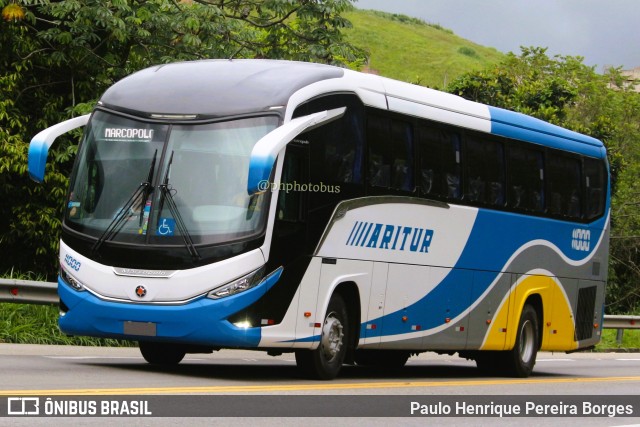 Aritur Transporte e Turismo 11000 na cidade de Barra do Piraí, Rio de Janeiro, Brasil, por Paulo Henrique Pereira Borges. ID da foto: 11808487.