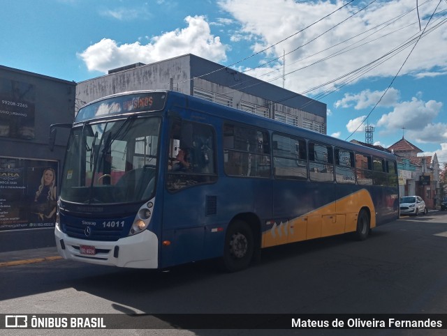 Viação Sinoscap 14011 na cidade de São Leopoldo, Rio Grande do Sul, Brasil, por Mateus de Oliveira Fernandes. Número da foto: #11806465.