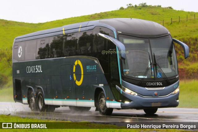 Viação Cidade Sol 10180 na cidade de Barra do Piraí, Rio de Janeiro, Brasil, por Paulo Henrique Pereira Borges. Número da foto: #11808496.
