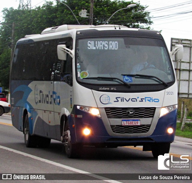 Silva's Rio Turismo e Fretamento 2021 na cidade de Campos dos Goytacazes, Rio de Janeiro, Brasil, por Lucas de Souza Pereira. ID da foto: 11807498.