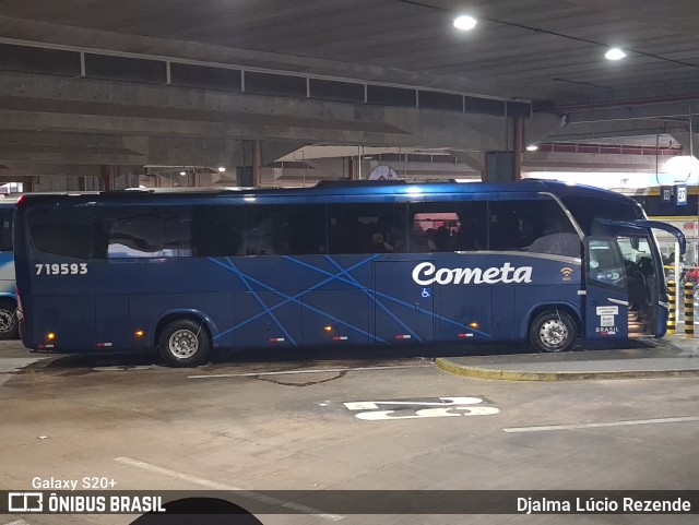 Viação Cometa 719593 na cidade de Campinas, São Paulo, Brasil, por Djalma Lúcio Rezende. ID da foto: 11806622.