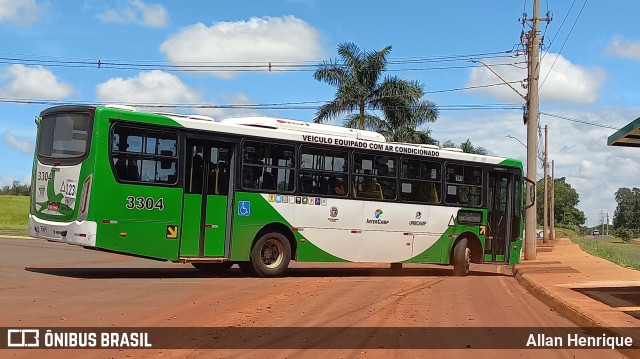 VB Transportes e Turismo 3304 na cidade de Paulínia, São Paulo, Brasil, por Allan Henrique. Número da foto: #11806919.