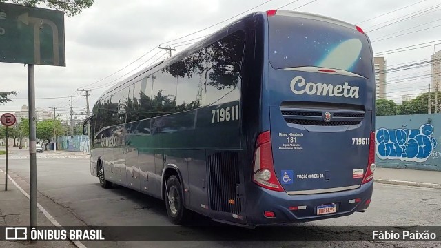 Viação Cometa 719611 na cidade de São Paulo, São Paulo, Brasil, por Fábio Paixão. Número da foto: #11806501.