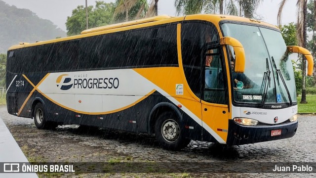 Viação Progresso 32174 na cidade de Juiz de Fora, Minas Gerais, Brasil, por Juan Pablo. Número da foto: #11806434.