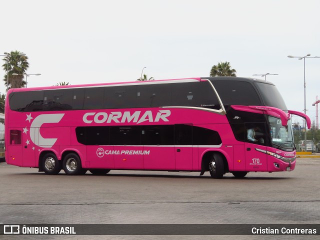 Cormar Bus 170 na cidade de La Serena, Elqui, Coquimbo, Chile, por Cristian Contreras. ID da foto: 11806669.