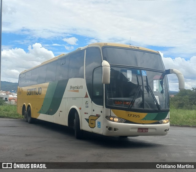 Empresa Gontijo de Transportes 17355 na cidade de Montes Claros, Minas Gerais, Brasil, por Cristiano Martins. ID da foto: 11807110.