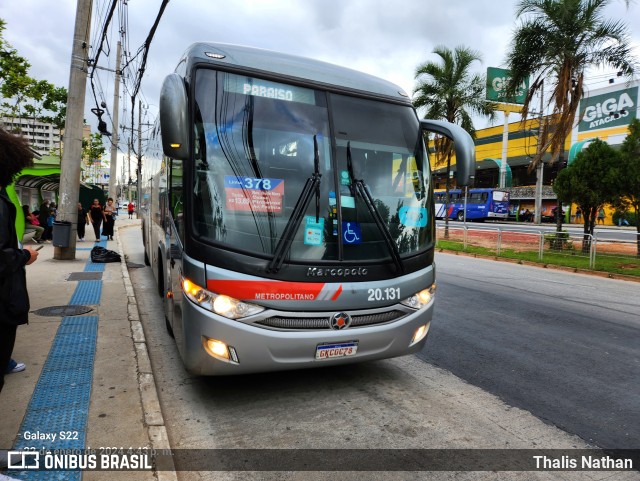 Auto Viação Urubupungá 20.131 na cidade de Barueri, São Paulo, Brasil, por Thalis Nathan. ID da foto: 11807496.