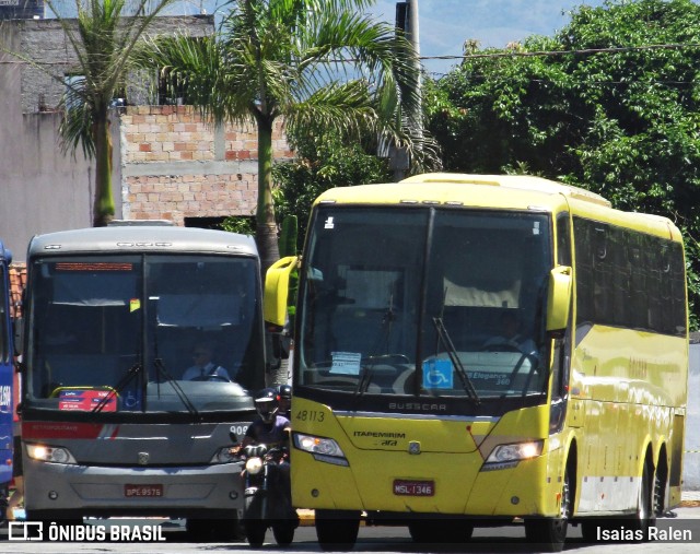 Viação Itapemirim 48113 na cidade de Aparecida, São Paulo, Brasil, por Isaias Ralen. ID da foto: 11808154.