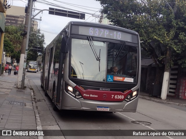 Viação Gatusa Transportes Urbanos 7 6369 na cidade de São Paulo, São Paulo, Brasil, por Rafael Lopes de Oliveira. ID da foto: 11807567.