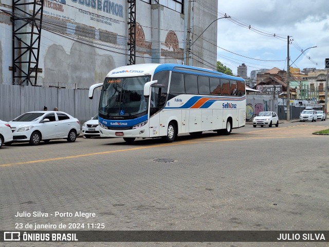 VUSC - Viação União Santa Cruz 4110 na cidade de Porto Alegre, Rio Grande do Sul, Brasil, por JULIO SILVA. Número da foto: #11809407.