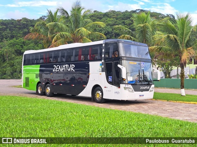 Zenatur Turismo 1957 na cidade de Guaratuba, Paraná, Brasil, por Paulobuss  Guaratuba. ID da foto: 11811061.